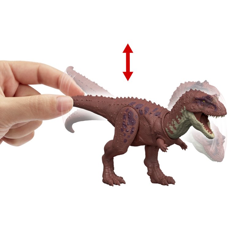 Jurassic World Rebirth Wild Roar Aucasaurus Dinosaur Toy