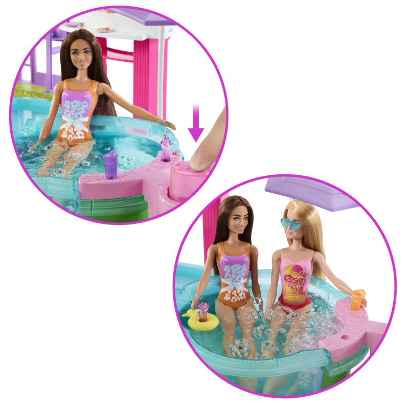 Barbie – Coffret Piscine de Rêve