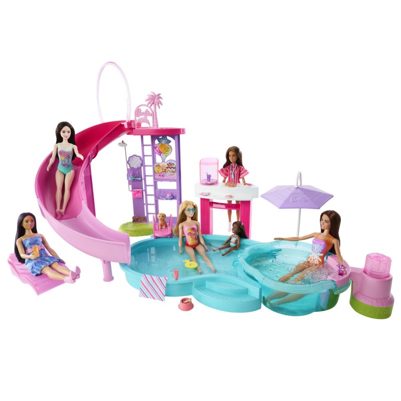 Barbie – Coffret Piscine de Rêve