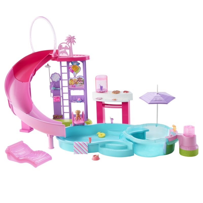 Barbie – Coffret Piscine de Rêve