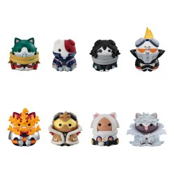 My Hero Academia Mega Cat Project assortiment trading figures Heroaca Cats No.01 3 cm (8)