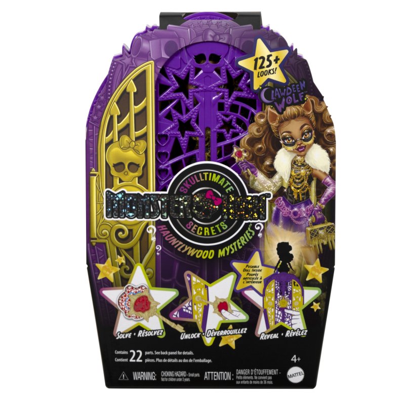 Monster High Skulltimate Secrets – Coffret Monstrueux Secrets Clawdeen Wolf