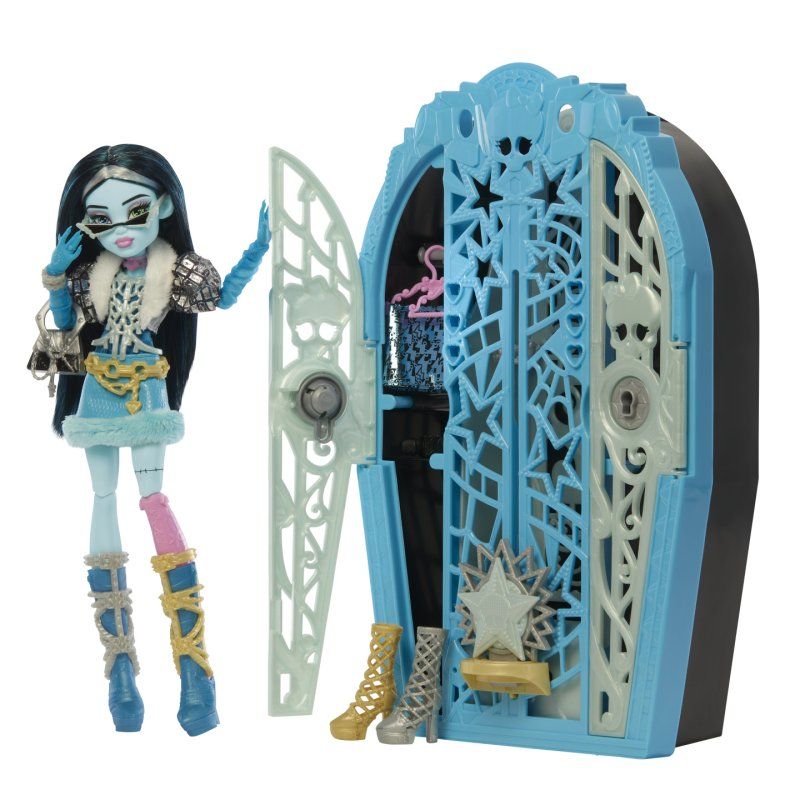 Monster High Skulltimate Secrets Hauntlywood Mysteries Doll, Frankie Stein with 19 Surprises
