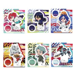 Mobile Suit Gundam GQuuuuuuX assortiment figurines acrylique 9 cm (6)