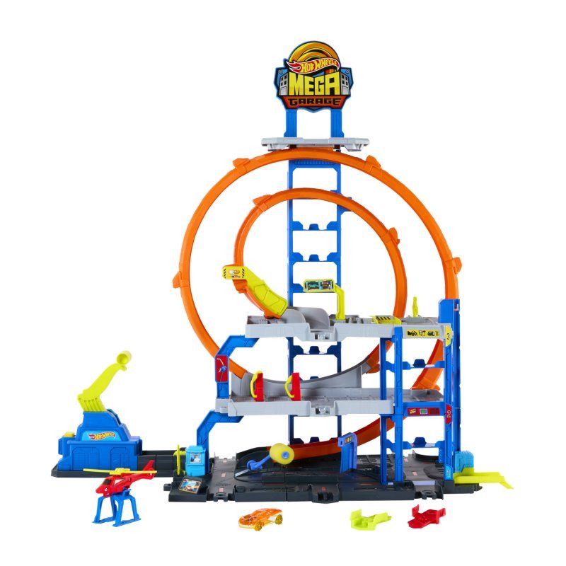 Hot Wheels Mega Loop Garage