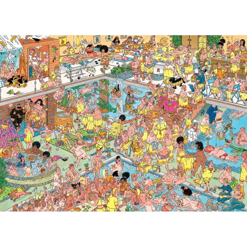 Jan van Haasteren - Chaud devant, chaos dedans (1000 pièces)