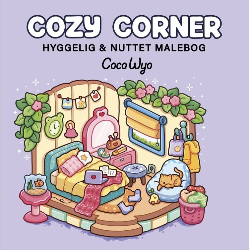 Cozy Corner - Cozy Coloring: Cute and Cozy Coloring Book