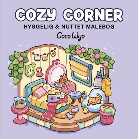 Cozy Corner - Cozy Coloring: Cute and Cozy Coloring Book