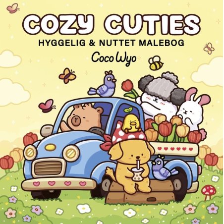 Cozy Cuties - Cozy Coloring: Cute and Cozy Coloring Book