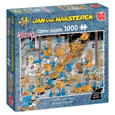 Jan van Haasteren Oldtimers - Go Forth! (1000 pieces)