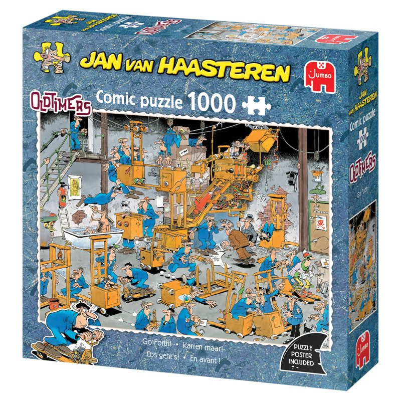 Jan van Haasteren Oldtimers - En avant ! (1000 pièces)