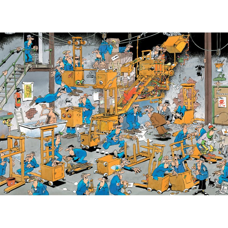 Jan van Haasteren Oldtimers - Go Forth! (1000 pieces)