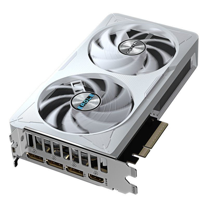 GIGABYTE GeForce RTX 5060 EAGLE OC ICE 8G Graphics Card - 8GB GDDR7, 128bit, PCI-E 5.0, 2550 MHz Core Clock, 3 x