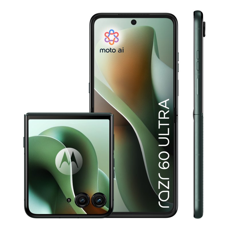 Motorola razr 60 ultra 17,7 cm (6.96") Double SIM Android 15 5G USB Type-C 16 Go 512 Go 4700 mAh Bleu, Vert