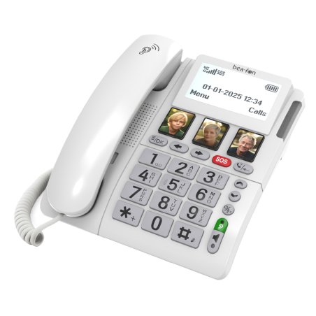 Beafon ML10 LTE Analog telephone Caller ID White