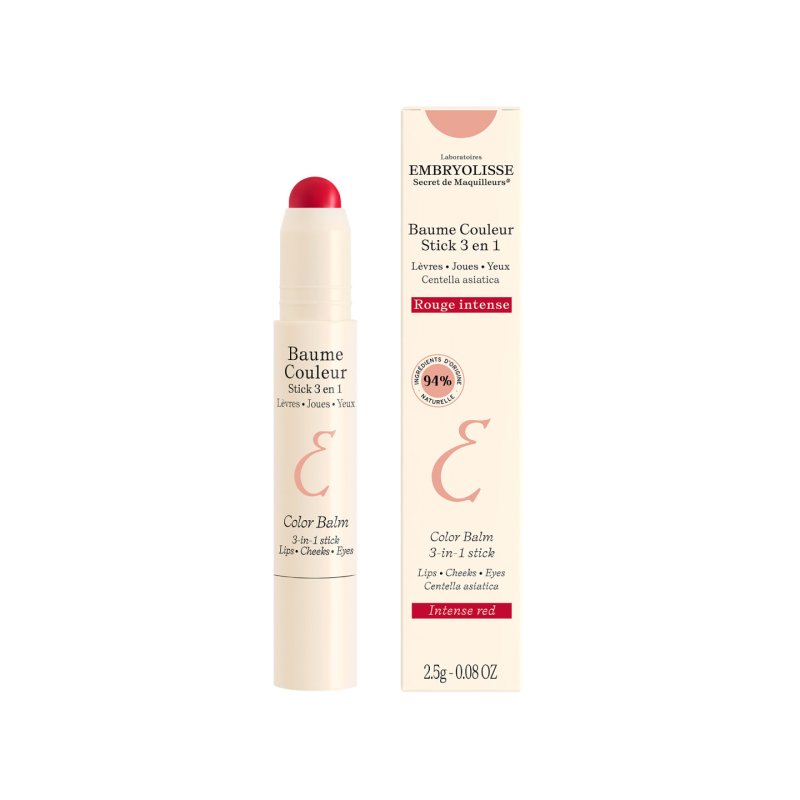 Embryolisse - Color Balm 3-In-1 Stick Intense Red 2,5G (EMB418000)