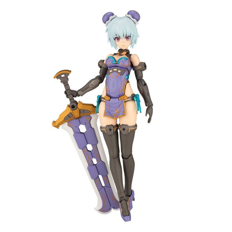 Frame Arms Girl figurine Plastic Model Kit Hresvelgr Qipao Ver. 17 cm