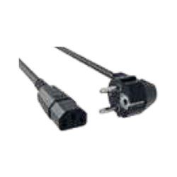 Bachmann 356.1723 câble électrique Noir 1,5 m Coupleur C13 CEE7/7