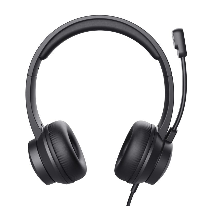 Trust HS-150 Casque Avec fil Arceau Bureau/Centre d'appels Noir