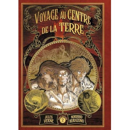 VOYAGE AU CENTRE DE LA TERRE - Tome 2 - Edition Deluxe (Manga)