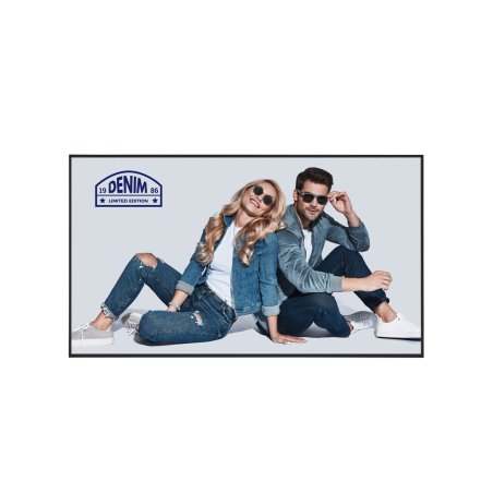 LG 43UH5N-M Digital signage flat panel 109.2 cm (43") LCD Wi-Fi 500 cd/m² 4K Ultra HD Black WebOS 24/7