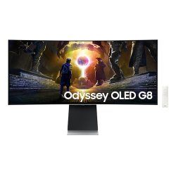 Samsung LS34DG850SUXDU écran plat de PC 86,4 cm (34") 3440 x 1440 pixels OLED Argent