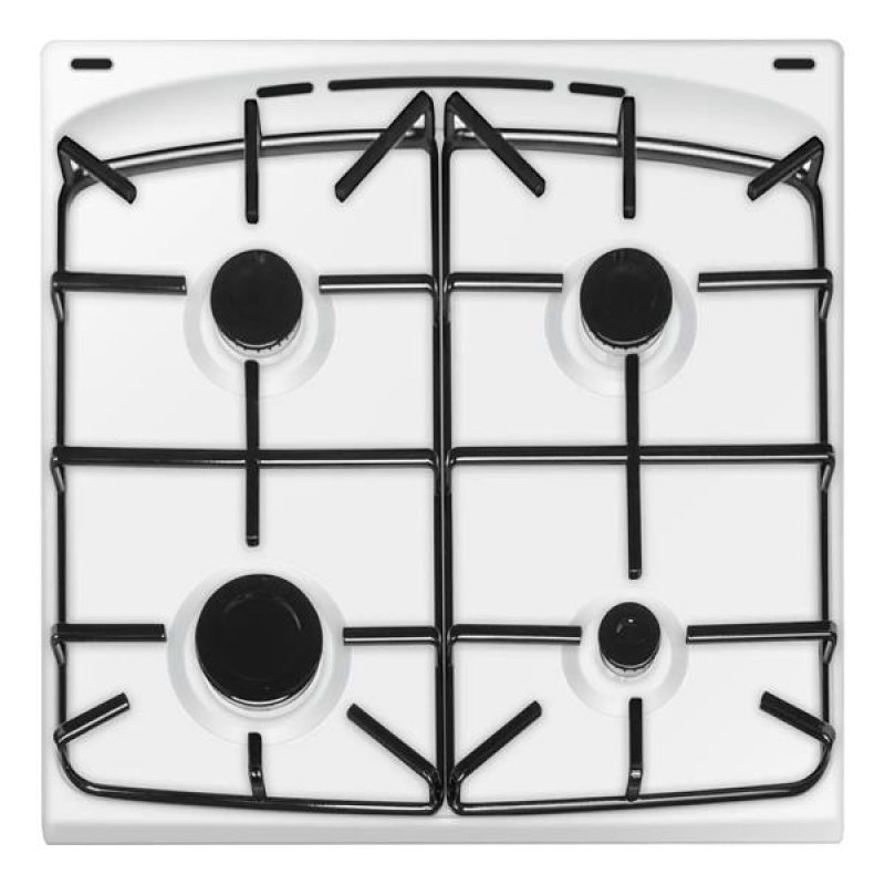 Cuisinière 60x60, 4 foyers Gaz , Allumage une main , Brûleurs et grille *