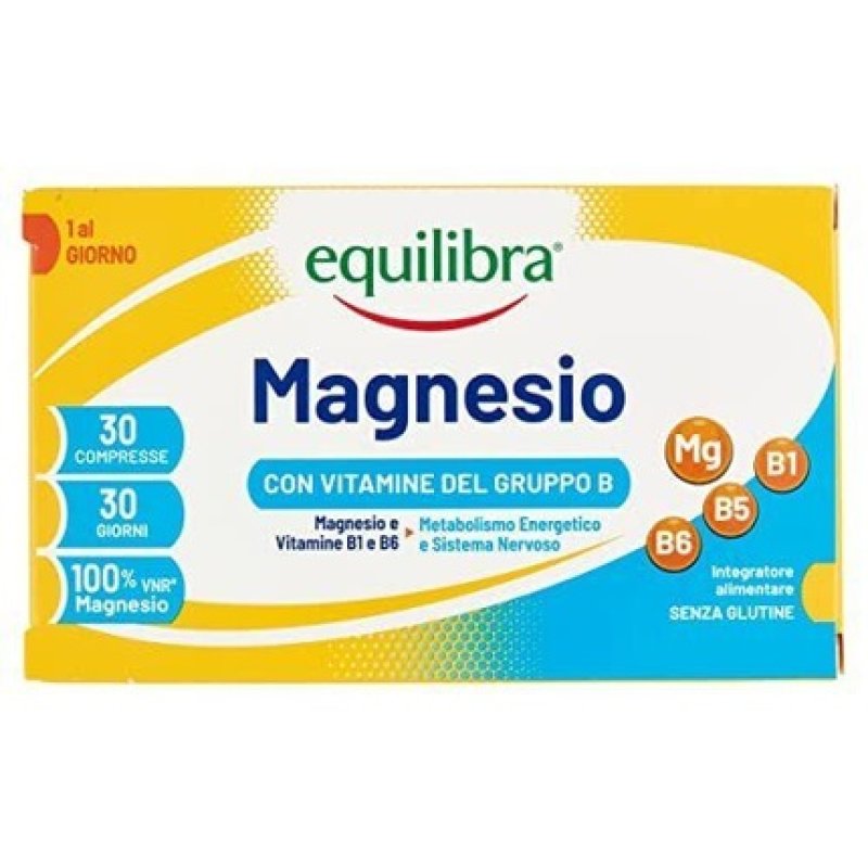 Equilibra Magnesium Food Supplements with Integrated B Vitamins