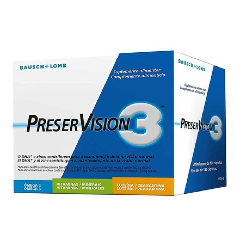 Preservision 3 180 Capsules