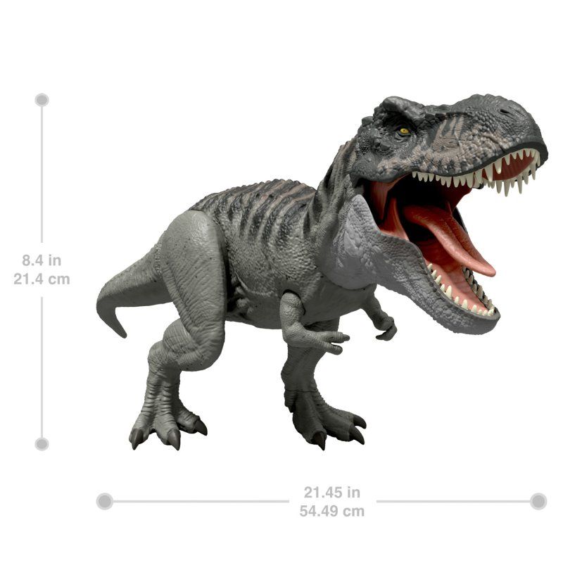 STOCKINK2-Jurassic World -Figurine articulée Tyrannosaure Furieux Prédateur