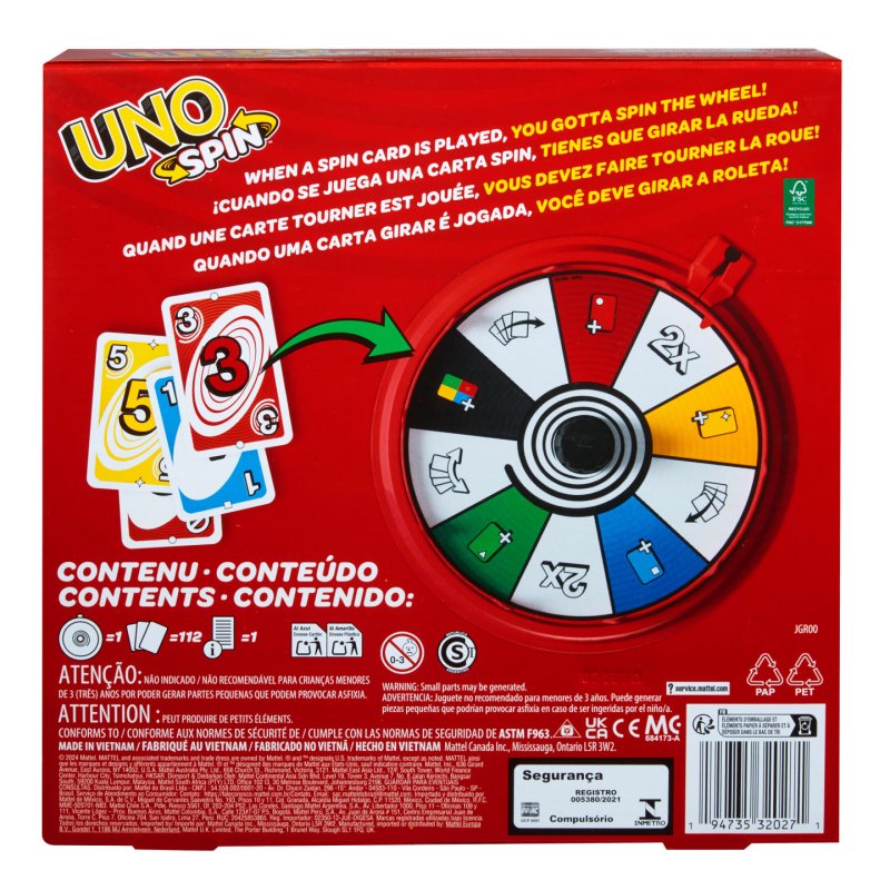 Mattel UNO Wizz
