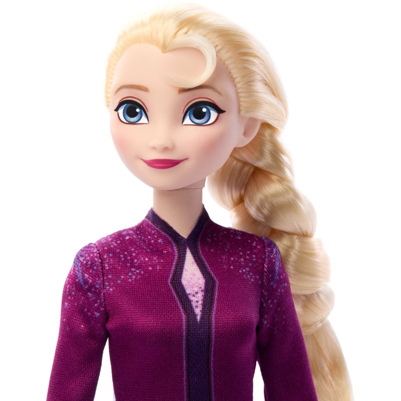 Disney Die Eiskönigin Elsa-Modepuppe und Eisbärenjunges-Figur (mit 4 Pflegezubehörteilen)