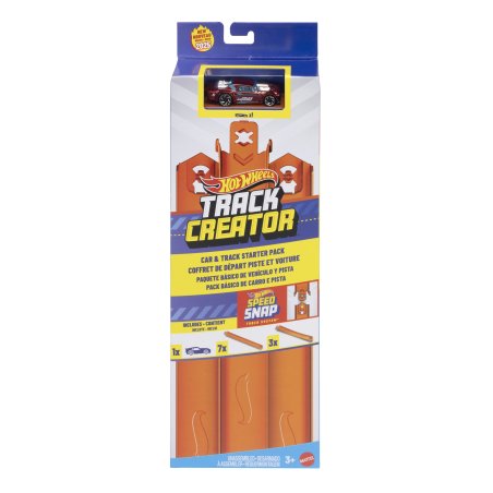 Hot Wheels Track Builder – Coffret Débutant Pistes et Voiture Track Creator