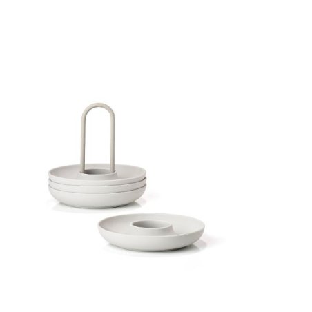 Zone - Singles Egg Cups With Holder - Warm Grey (332023)