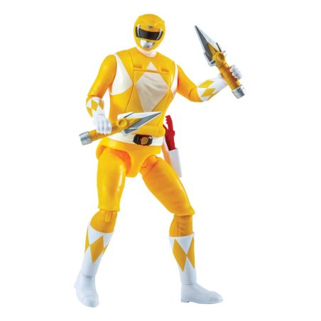 Power Rangers Figurine Auto-Morphin Yellow Ranger 12 cm