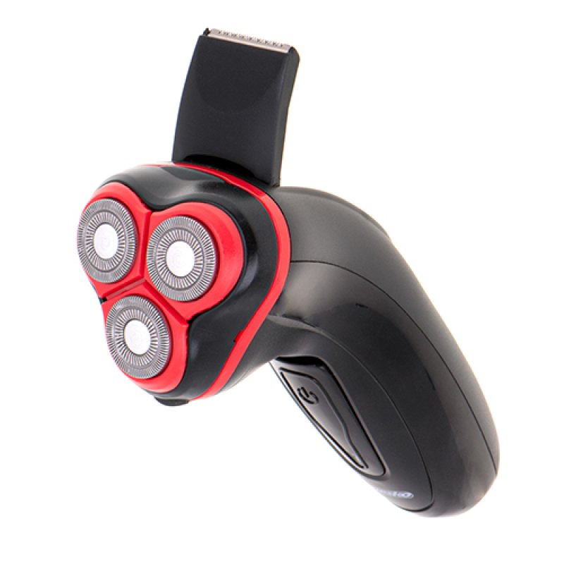 Mesko MS 2926 men's shaver Rotation shaver Trimmer Black Red