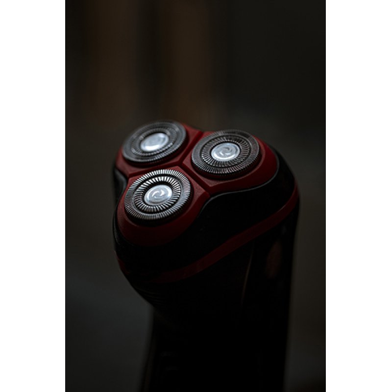 Mesko Home MS 2926 men's shaver Rotation shaver Trimmer Black, Red