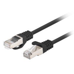 Lanberg PCF6-20CC-0150-BK câble de réseau Noir 1,5 m Cat6 F/UTP (FTP)