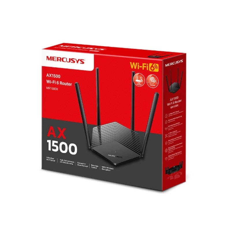 TP-Link MR1500X wireless access point 1201 Mbit/s Black