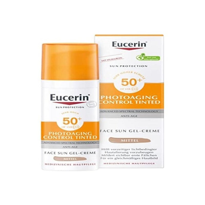Eucerin Sun Photoaging Control Tinted Gel Cream SPF50 Medium 50ml