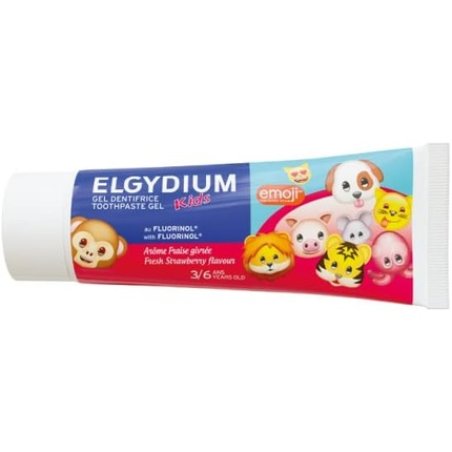 Elgydium Emoji Kids Strawberry Toothpaste 50ml