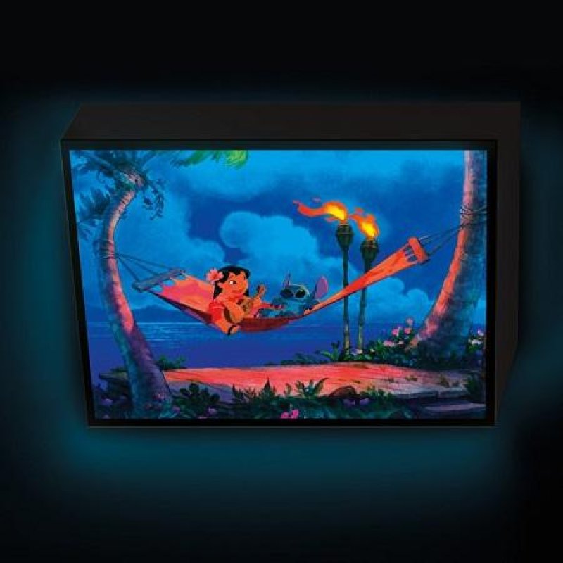 CADRE RETROECLAIRE LILO & STITCH (HAMMOCK)