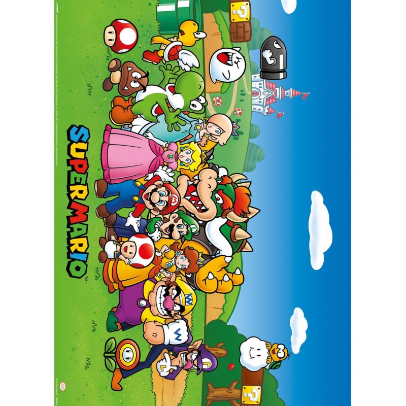 SUPER MARIO - Set 2 Posters 52 x 38cm