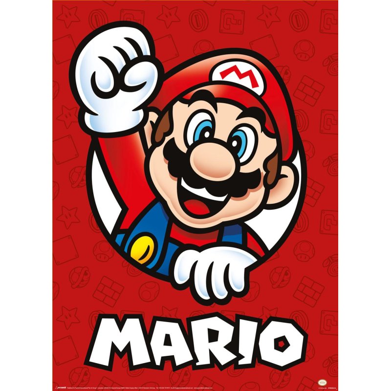 SUPER MARIO - Set 2 Posters 52 x 38cm