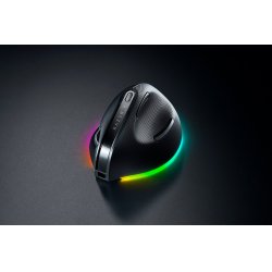 Razer Pro Click V2 Vertical mouse Universal Right-hand RF Wireless Bluetooth USB Type-C Optical 30000 DPI