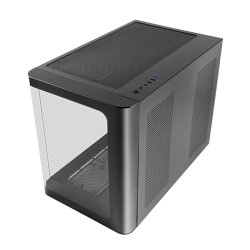 Mars Gaming MCFUSIONM computer case Mini Tower Black