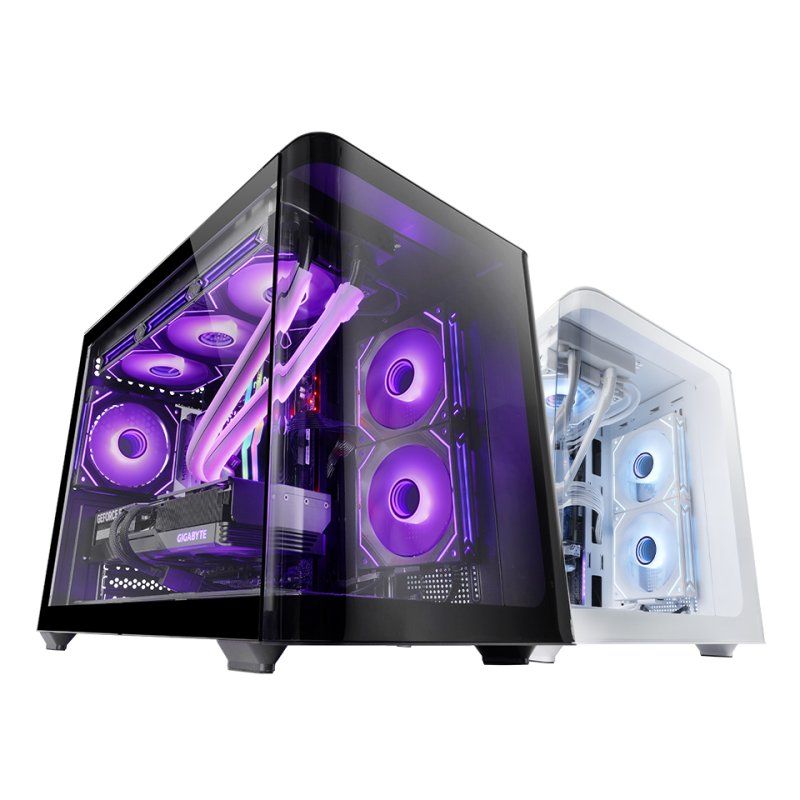 Mars Gaming MCFUSIONM unité centrale Mini Tower Noir