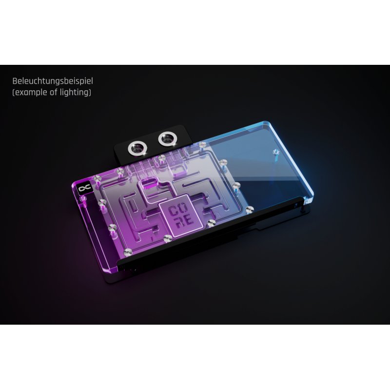 Alphacool Core RX 9070 XT Aorus Elite mit Backplate