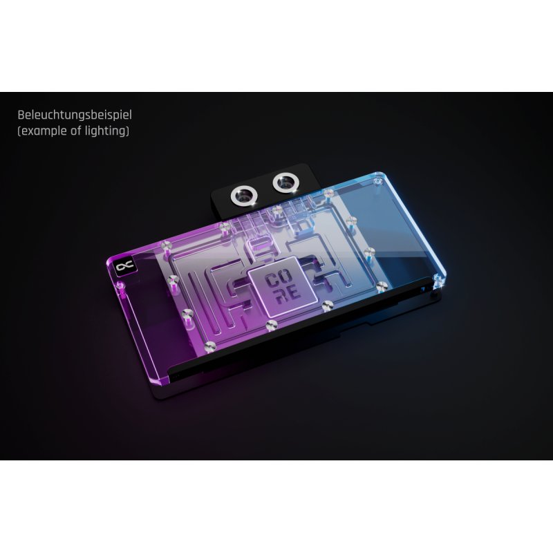 Alphacool Core RX 9070 XT Nitro mit Backplate