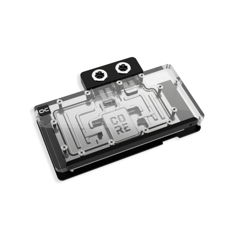 Alphacool Core RX 9070 XT Swift Quicksilver mit Backplate